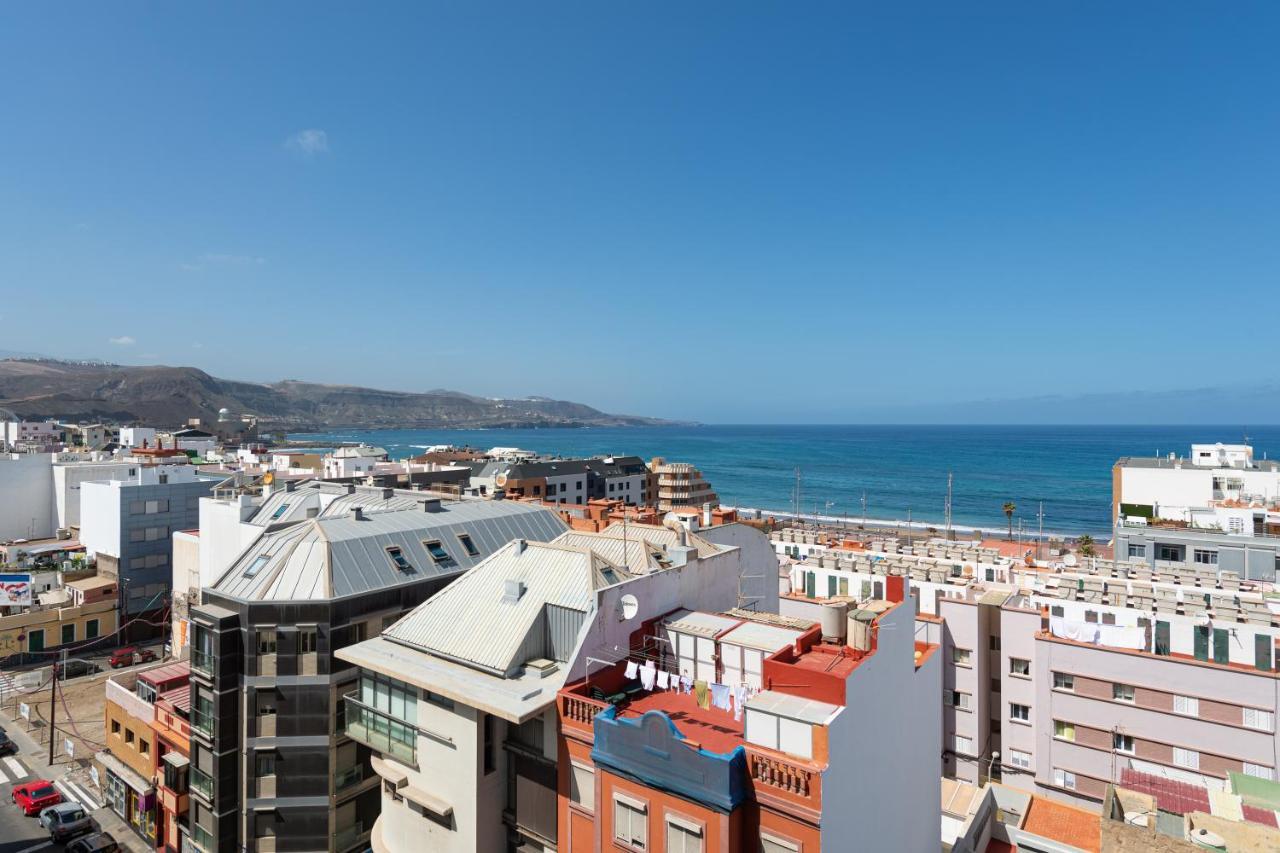 Elegant Living With Great Views Of Las Canteras Beach Лас Палмас де Гран Канария Екстериор снимка